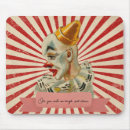 Search for circus clown mousepads Vintage