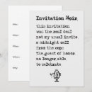 Recherche de détective invitations Fête
