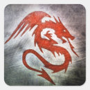 Search for red dragon stickers Black