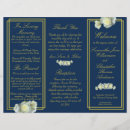 Search for trifold wedding programs Classic