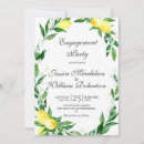 Search for lemon engagement party invitations Boho