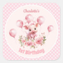 Search for pink piggie stickers Piggy