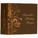 Search for fall colours recipe binders Elegant