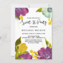 Recherche de watercolor flower birthday invitations Fleurs