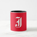 Search for monogram j mugs Elegant
