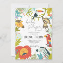 Search for wildlife invitations Cute jungle animals