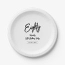 Search for adult paper plates Black and white