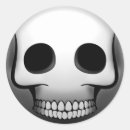 Recherche de tête morte autocollants Squelette