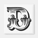 Search for fancy letters magnets Initial