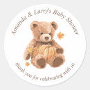 Search for teddy bear love stickers Pumpkin baby shower