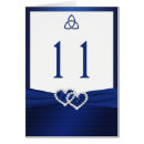 Search for navy table cards White