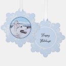 Search for white husky ornaments Dog