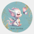Search for girl dragon stickers Watercolor