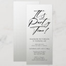 Search for celebration 40th birthday invitations Silver