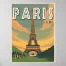 Search for eiffel tower posters Vintage