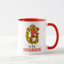 Search for alphabet letter g mugs Children