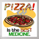 Recherche de pizza drôle posters Plaisanterie