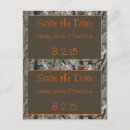Recherche de camo save the dates Orange