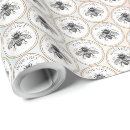 Search for bee wrapping paper Pretty