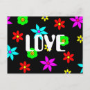 Recherche de fleurs mosaïque cartes postales Jaune