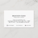 Recherche de ordinateur cartes visite Blanc