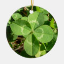 Search for clover ornaments Irish