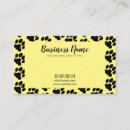 Recherche de étiquette chien cartes visite Simple