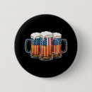 Search for beer drinking buttons Red white blue