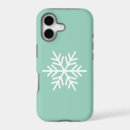 Recherche de flocons de neige iphone coques Blanc