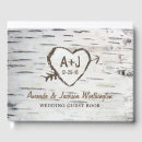Recherche de rustic livre d or mariages Bouleau