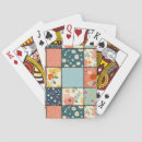Recherche de patchwork jeux de cartes En vichy