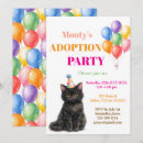 Search for adopt a pet party invitations Cat