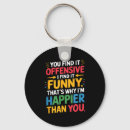 Search for offensive keychains Sarcastic