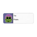 Search for monsters return address labels Green