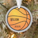 Search for basketball photo ornaments For kids
