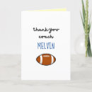 Recherche de saison du football vœux cartes Entraîneur de football
