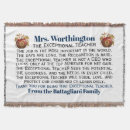 Search for teacher retirement blankets Students