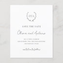 Search for crest save the dates Wreath