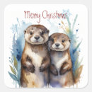 Search for cute otter stickers Watercolor