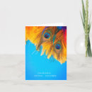 Search for peacock note cards Blue