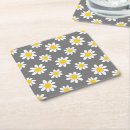 Search for yellow and grey coasters Flowers