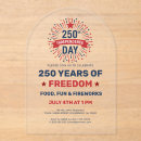 Search for freedom invitations Patriotic