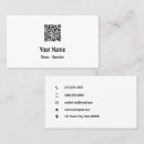 Recherche de monochromatique cartes visite Minimaliste