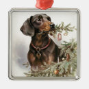 Recherche de vintage dachshund ornaments Noël