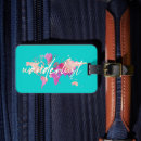 Recherche de wanderlust bagages étiquettes Flanc