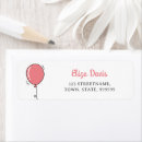 Search for birthday return return address labels Blush