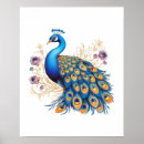 Search for blue peacock bird posters Colourful