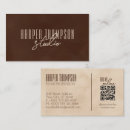 Search for upscale business cards Elegant