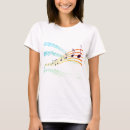 Recherche de notes musique tshirts Clef