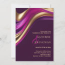 Search for fuchsia and gold wedding invitations Purple